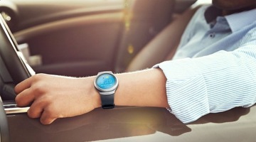 ЧЕРНЫЙ СИЛИКОНОВЫЙ РЕМЕШОК SAMSUNG GEAR S2 РАЗМЕР L