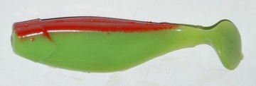 Manns RIPPER 80mm Zielony limonkowy z czerwonym gr