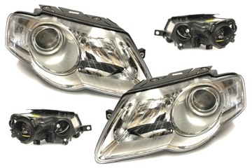 VW Passat B6 2005-, Reflektor lampa nowa L+P kpl