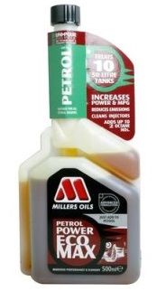 MILLERS OILS PETROL POWER ECOMAX 500 ML