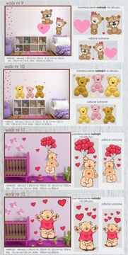 Наклейки на стену с плюшевым мишкой Teddy Bear Valley Teddy Bears