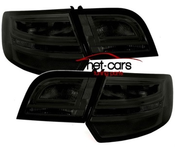 ЗАДНИЕ ФОНАРИ AUDI A3 8P 04-08 NEON LED SPORTBACK LIFT PATTERN SMOKE BLACK