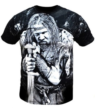 Koszulka męska t-shirt Viking Valhalla HD r.M