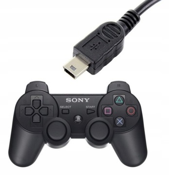 НОВЫЙ КАБЕЛЬ MINI USB ДЛЯ PS3 Dualshock 3 МОЩНЫЙ