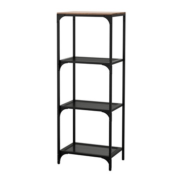 IKEA FJALLBO regał szafka 51x136 cm CZARNY