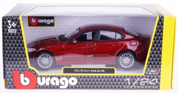 ALFA ROMEO GIULIA МЕТАЛЛ МОДЕЛЬ BBURAGO 1:24 BORD