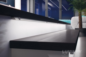 фото ориг. №5, Profile led backlight topper anodized phosphors 1 m black