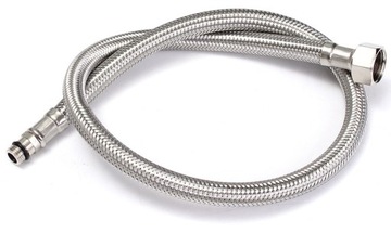 WĄŻ DO BATERII 3/8'' x KR.KONIEC M10x1 L-80cm HF