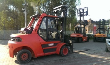 Wynajem wózka widłowego Linde H80T-900 mm 8000 kg