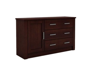 DSI-meble: Komoda drewniana sosnowa FADO 1D/3S XL