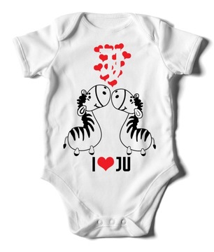 Body dziecięce Juventus Turyn I love JU rozm. 74