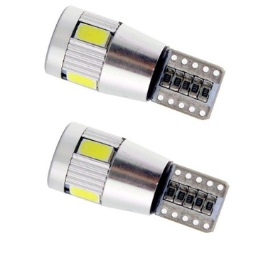 W5W W16W 6 x SMD 5630 Mocne auta z komp. OLSZTYN