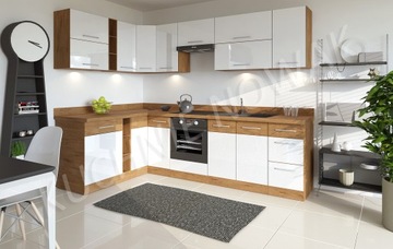 NOWOCZESNE MEBLE KUCHENNE VERONA/ VIGO POŁYSK MDF