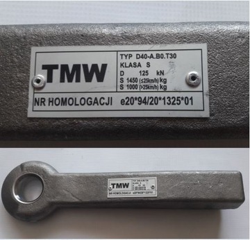 OCZKO ZACZEPOWE FI40 UCHO DYSZLA DO SPAWANIA