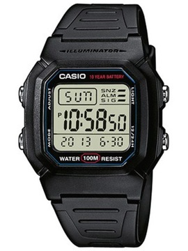 W-800H 1A Оригинальные спортивные часы Casio + коробка