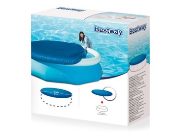 фото ориг. №2, Cover protective pool awning mat overlay protection pool 244cm 58032