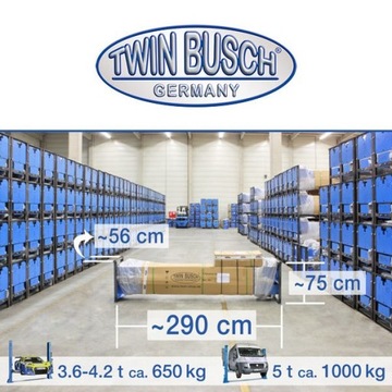 PODNOŚNIK 2-KOLUMNOWY TWIN BUSCH TW 242 PE B4.3