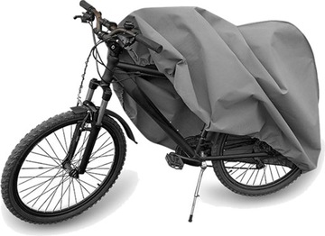 Pokrowiec na rower Kegel-Błażusiak Basic Garage odcienie szarości