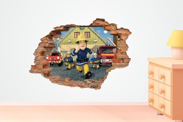 Наклейки на стену детские, 3D FAIRS, 100x70см