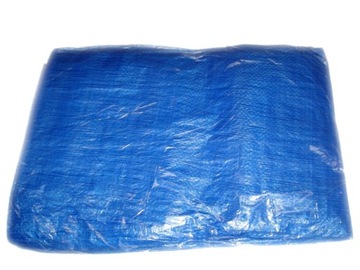 PLANDEKA 5 X 6 M NIEBIESKA - MOCNA 30 M2 FV ALLMET