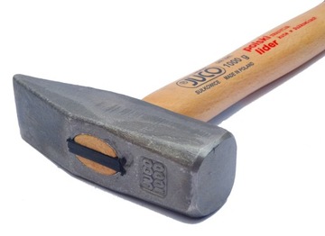 Młotek ślusarski tradycyjny 3kg kuty hartowany stal C45 JUCO M2097 POLSKA