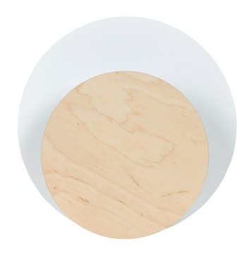 NOWOCZESNY KINKIET CIRCLE LED DREWNO KOLORY EMIBIG