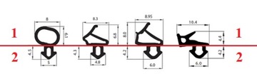 Комплект оконных уплотнителей VEKA