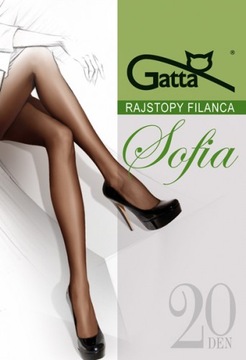 Rajstopy Gatta Sofia 20 den 3/M Kolory