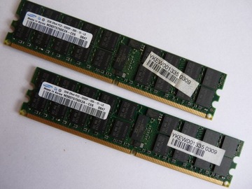 DDR2 4GB ECC REGISTERED SAMSUNG 5300P NOWA