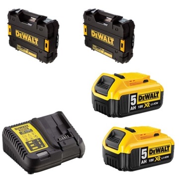 ОТВЕРТКА DEWALT DCD791 + УДАРНАЯ ОТВЕРТКА DCD796 2x5Ah 18V