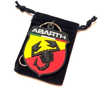 Fiat ABARTH 500 brelok do kluczy emblemat w ETUI