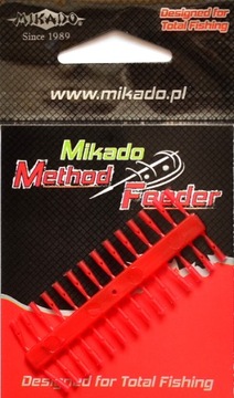 Stopery Mikado Method Feeder Push Stop czerwony