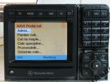 ЭКРАН ДИСПЛЕЯ MERCEDES NAVIGATION W203 220 W210