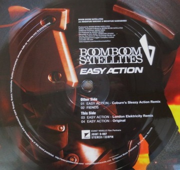 BOOM BOOM SATELLITES EASY ACTION 2007, Великобритания