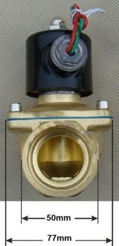 ЭЛЕКТРОМАГНИТНЫЙ КЛАПАН С КАТУШКОЙ 230 В DN32, 5/4 ДЮЙМОВЫЙ клапан