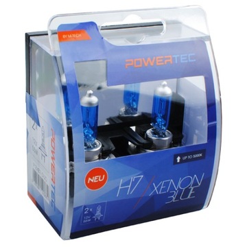 PowerTec H7 12 В 55 Вт Hyper Blue DUO BOX Лампа