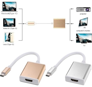 Адаптер USB тип C 3.1 — HDMI 1080p, 60 Гц, 4K