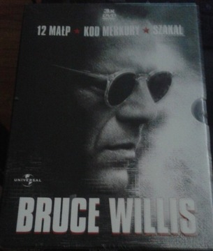 BRUCE WILLIS: 12 MAŁP / KOD MERKURY / SZAKAL 3XDVD