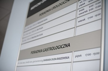 Tablica modułowa panelowa informacyjna na wymiar