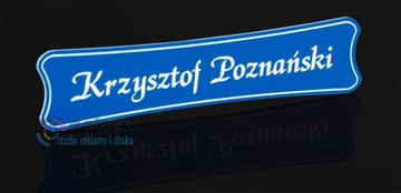 TABLICZKA WIZYTÓWKA NA DRZWI DOM BIURO GRAWER