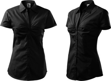 Рубашка для женского официанта шикарное 214 черное L