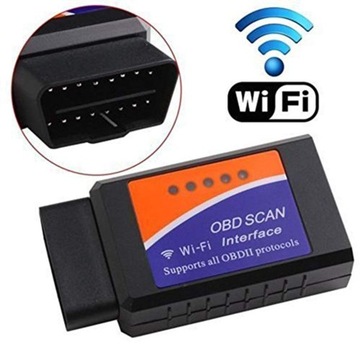 Диагностический интерфейс ELM327 WiFi OBD2 Адаптер для iPhone и Android