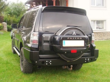 СТАЛЬНОЙ ЗАДНИЙ БАМПЕР MITSUBISHI PAJERO 4 V80