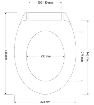 Deska klapa sedesowa do WC Hydroland wolnoopadająca DES.D1