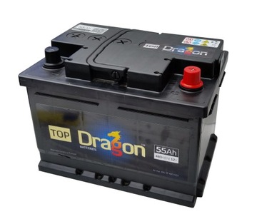 AKUMULATOR SAMOCHODOWY TOP DRAGON 55AH, 420A