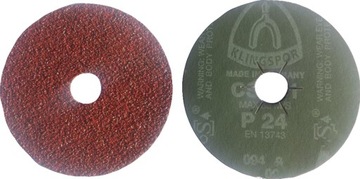 KRĄŻEK ŚCIERNY DO FIBRY TARCZA 125 mm gr 100 FIBRA