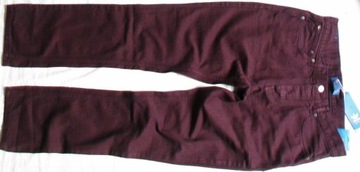 Бордовые джинсовые брюки ADIDAS Slim Fit новые - 30_34