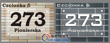 АДРЕСНАЯ ТАБЛИЧКА НОМЕР ДОМА 30х25 из ПЛЕКСИ 5мм ПРОСТАВКИ, ДОСКА