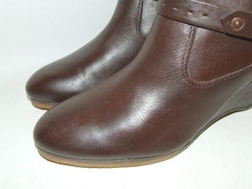 Buty ze skóry ESPRIT r.41 dł.26,7cm