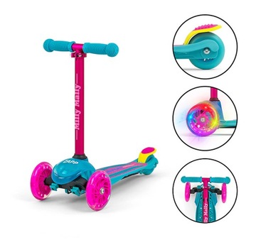 TRÓJKOŁOWA HULAJNOGA MILLY MALLY SCOOTER ZAPP